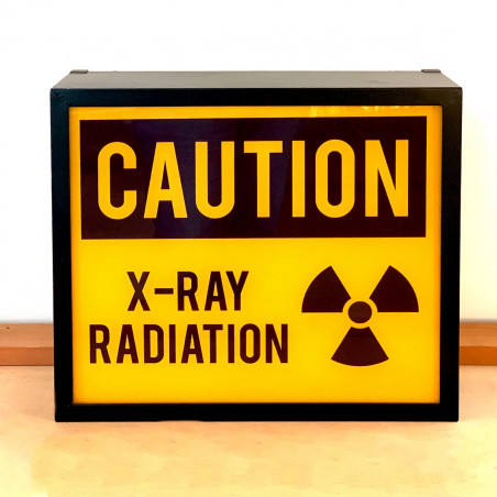 Boîte lumineuse Radioactivité