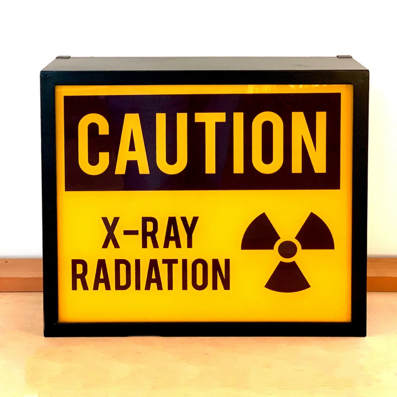 Boîte lumineuse Radioactivité