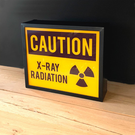 Boîte lumineuse Radioactivité