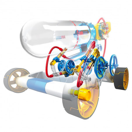 Jeu de construction voiture à air pressurisé