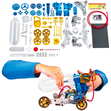 Jeu de construction voiture à air pressurisé