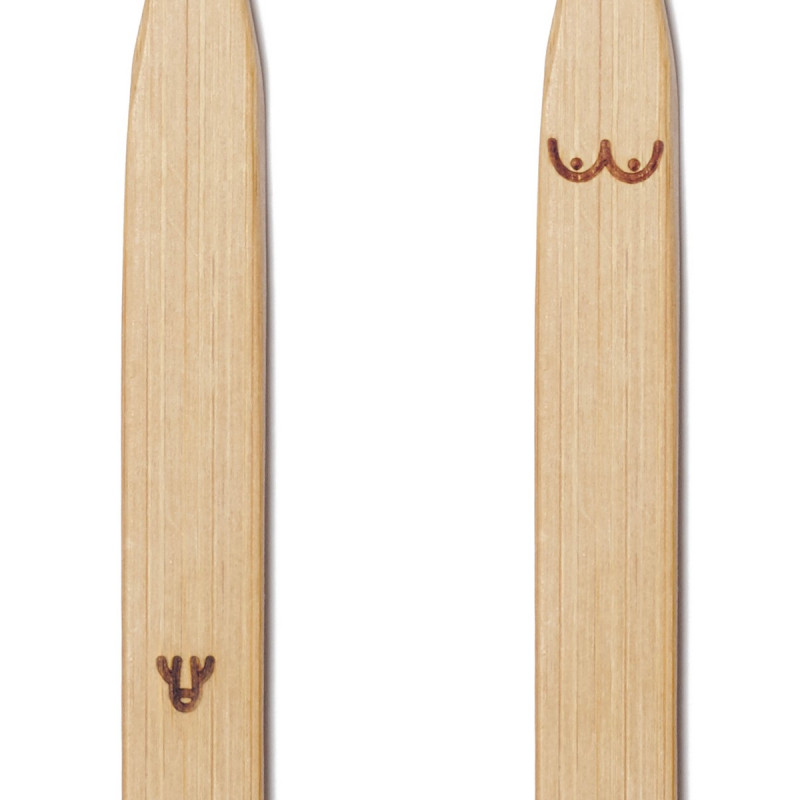 Duo de brosse à dents bambou