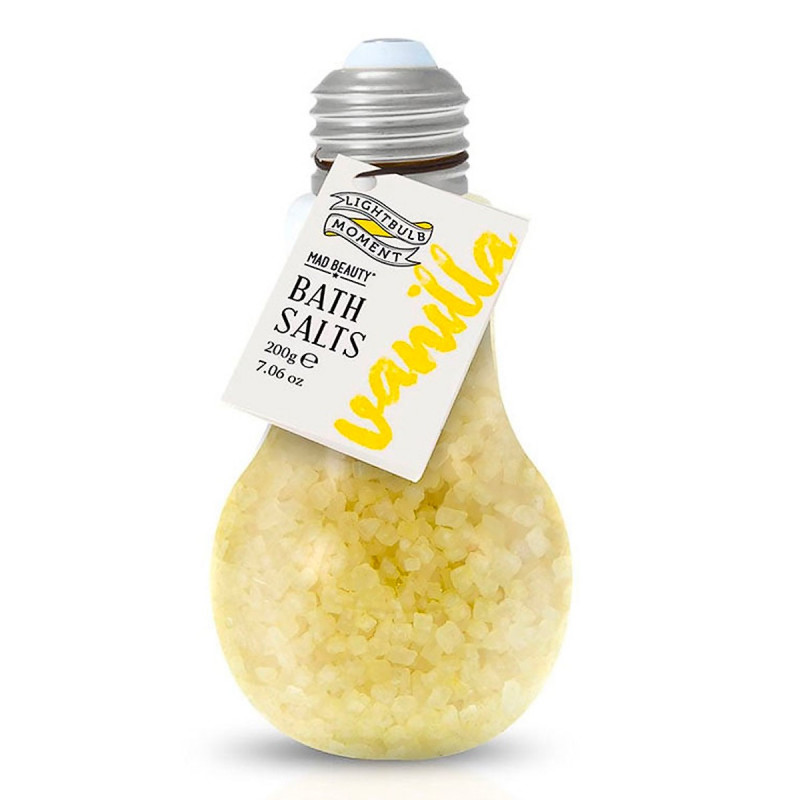Ampoule sels de bain vanille
