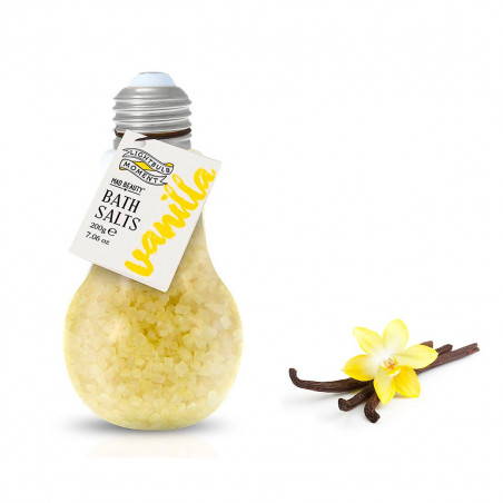 Ampoule sels de bain vanille