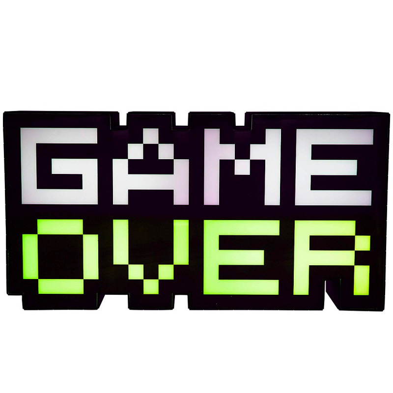 Lampe Game Over style rétro - mycrazystuff.com