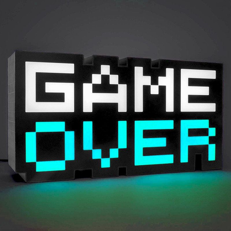 Lampe Game Over style rétro - mycrazystuff.com