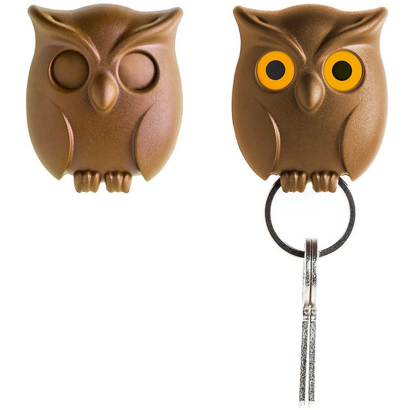 Accroche clés hibou