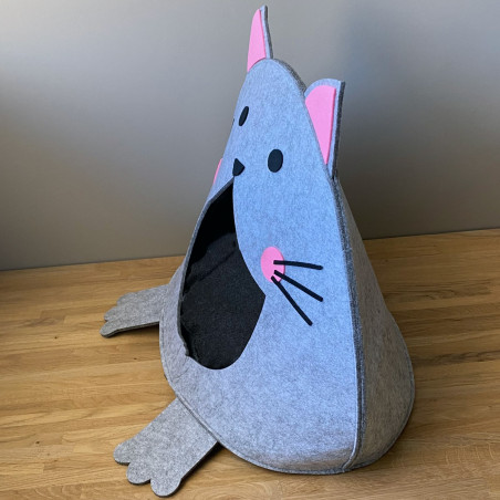 Niche en forme de chat