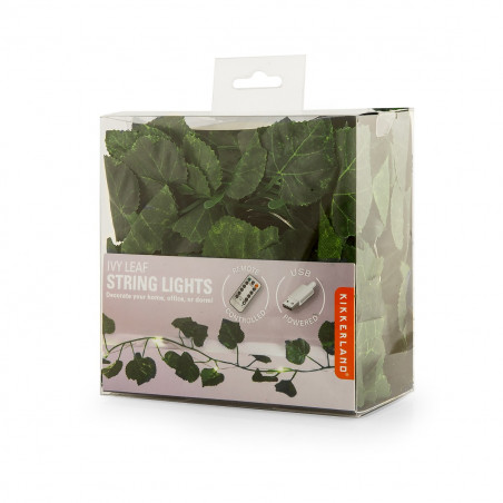 Guirlande lumineuse lierre à télécommande