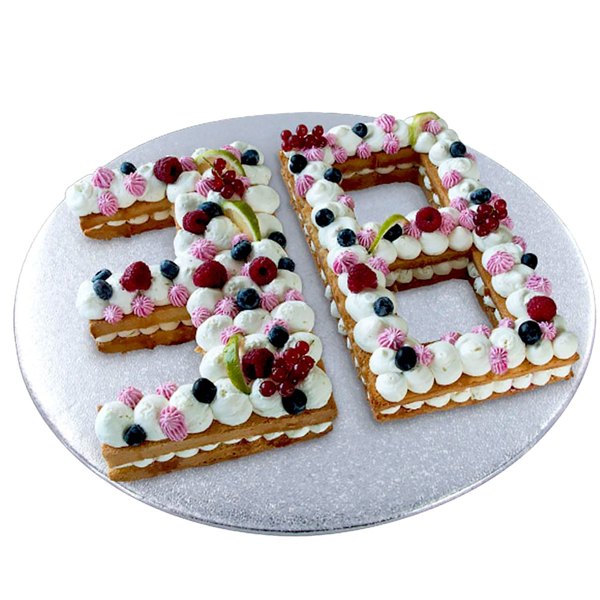 QAQHZW 9 pièces en Acryliques Moule à Cake,Number Cake Moule, Moule Number  Cake, pourla cuisson gâteaux en forme de chiffres 0–9 Moules,pour Crème de  Gâteau de Mariage d'anniversaire Bonbons（12 inch） : 