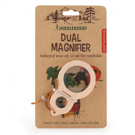 Double loupe d'observation