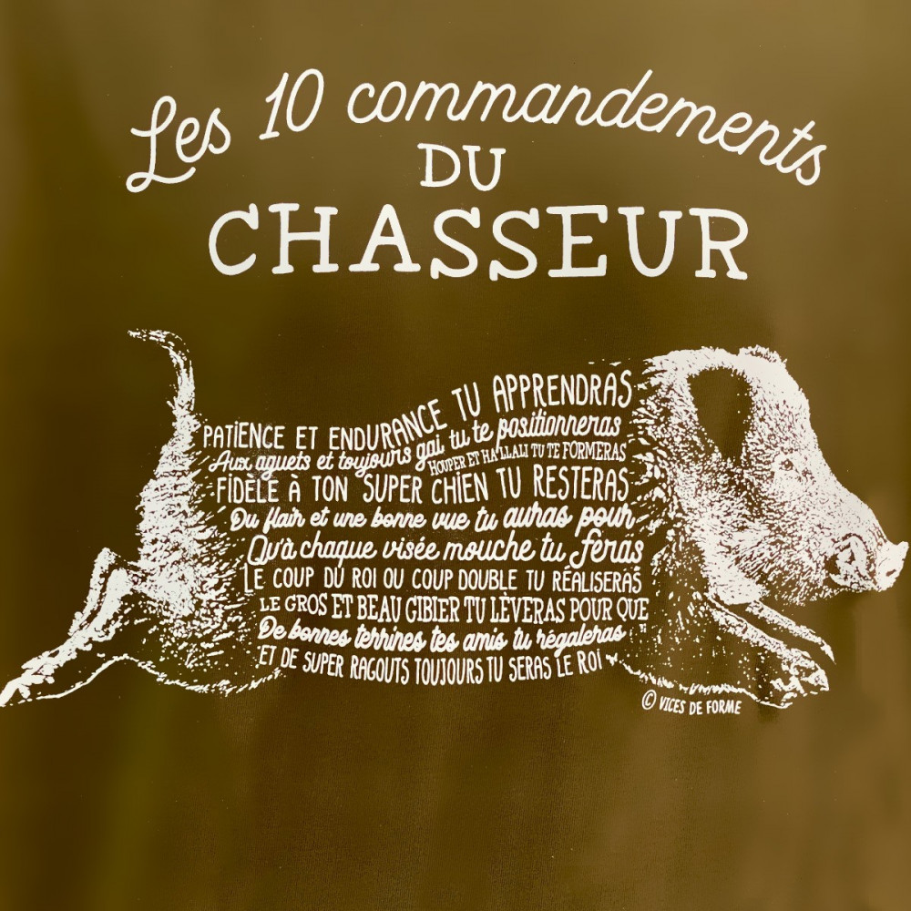 T-shirt humoristique Chasseur XL