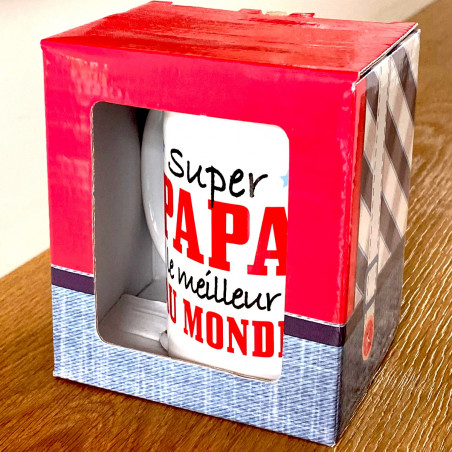 Mug Super Papa, le meilleur du monde