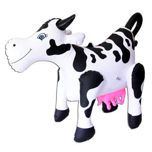 Pat, la vache gonflable sexy