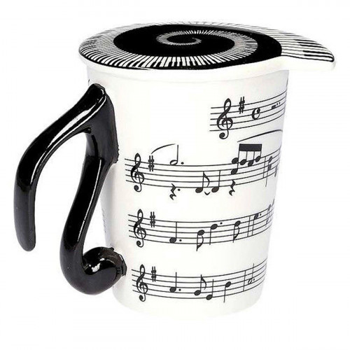 Mug musique avec couvercle
