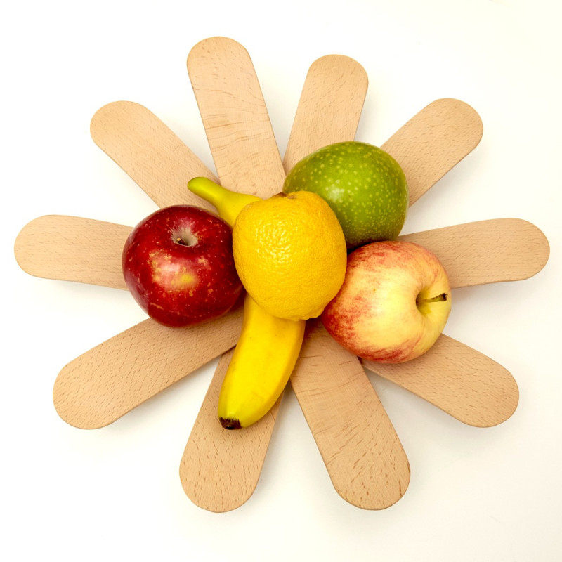 Corbeille à fruits pliable Boomerang