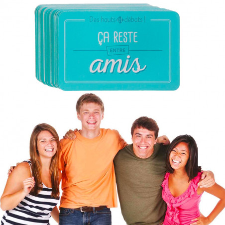 Jeu de discussion çà reste entre amis