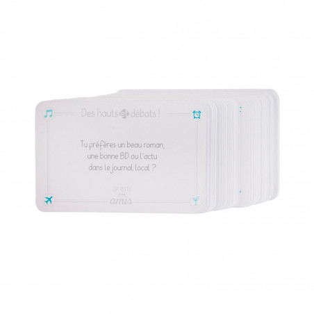 Jeu de discussion çà reste entre amis