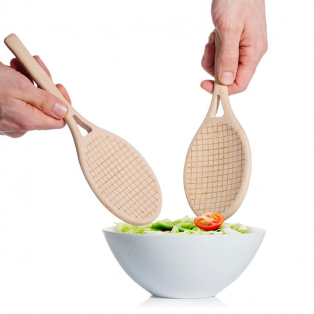 Couverts à salade Raquettes de Tennis