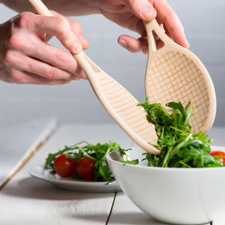 Couverts à salade Raquettes de Tennis