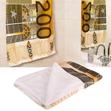 Drap de plage billet 200 euros