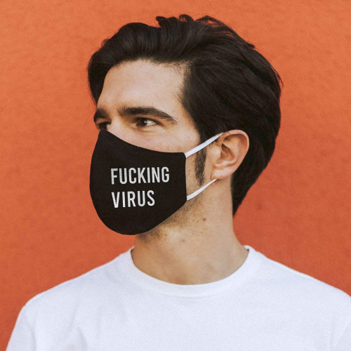 Masque filtrant Fucking Virus