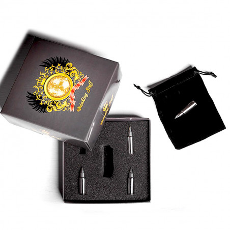 Coffret glaçons inoxydables forme balle