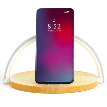 Lampe de chevet tactile chargeur induction