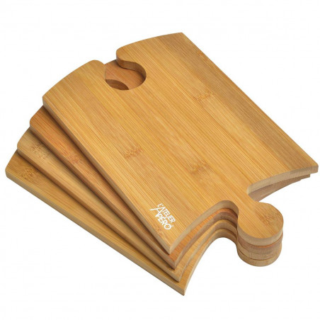 Planches à Tapas Puzzle en Bambou