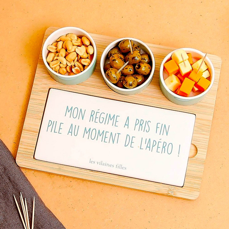 Planche apéro Mon régime a pris fin...