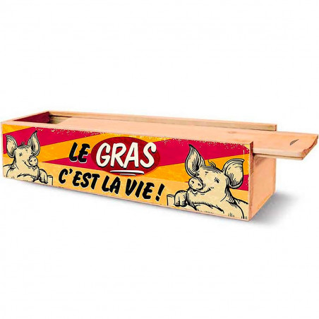 Cave à saucisson Le gras c'est la vie