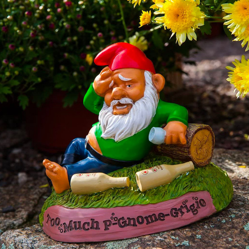 Nain de jardin Gueule de bois