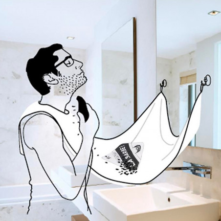 Tablier à barbe
