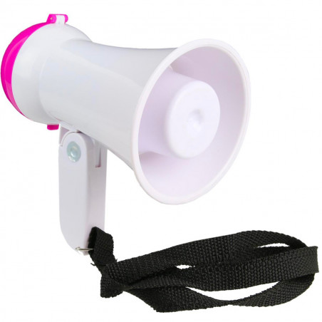 Mégaphone fan supporter double fonction avec chanson