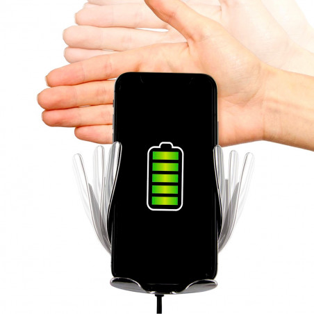 Support automatique smartphone chargeur induction