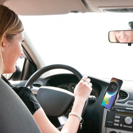 Support automatique smartphone chargeur induction