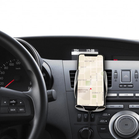 Support automatique smartphone chargeur induction
