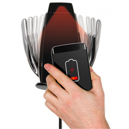Support automatique smartphone chargeur induction