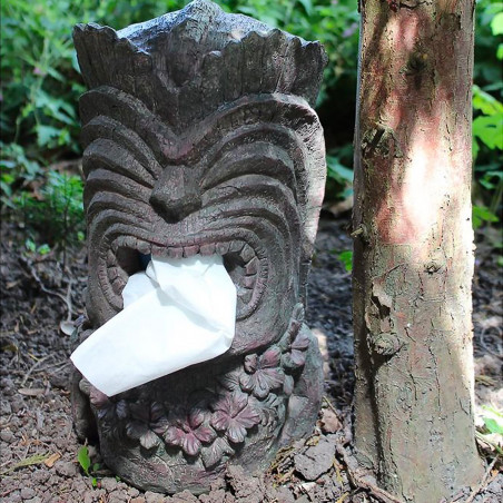 Distributeur de mouchoirs Tiki - mycrazystuff