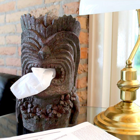 Distributeur de mouchoirs Tiki - mycrazystuff