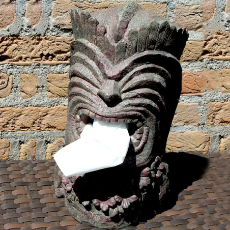 Distributeur de mouchoirs Tiki - mycrazystuff