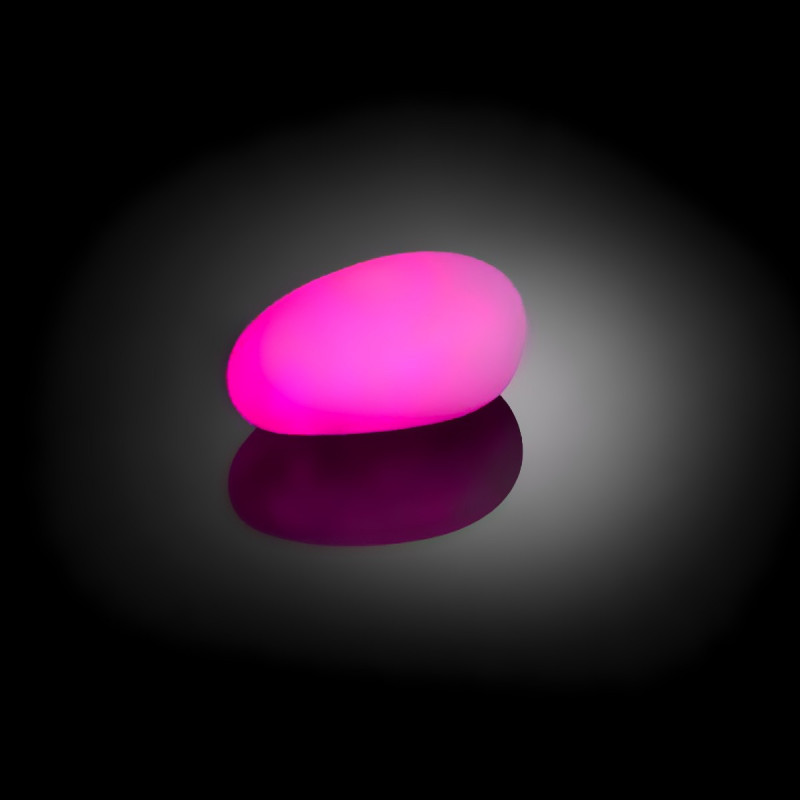 Galet lumineux 12 cm