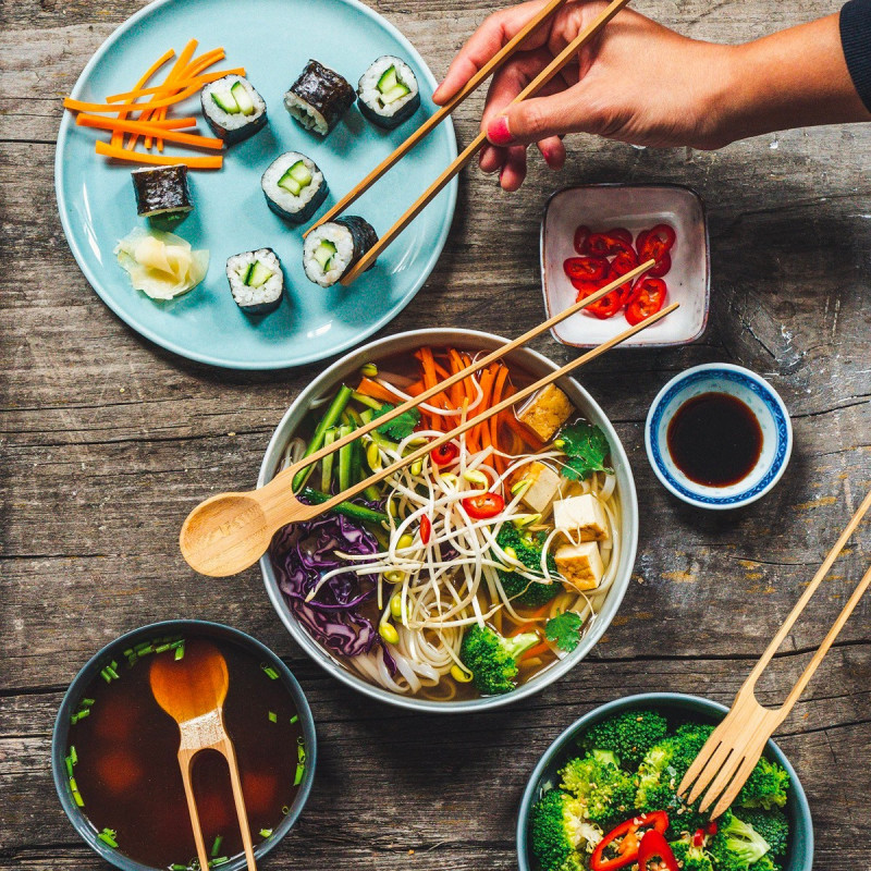 Baguettes magiques pour sushis - Harry Potter chopsticks à manger food  foodies manger repas sushis cuisine maison