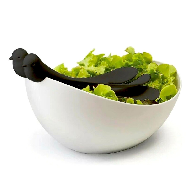 Saladier couverts oiseaux