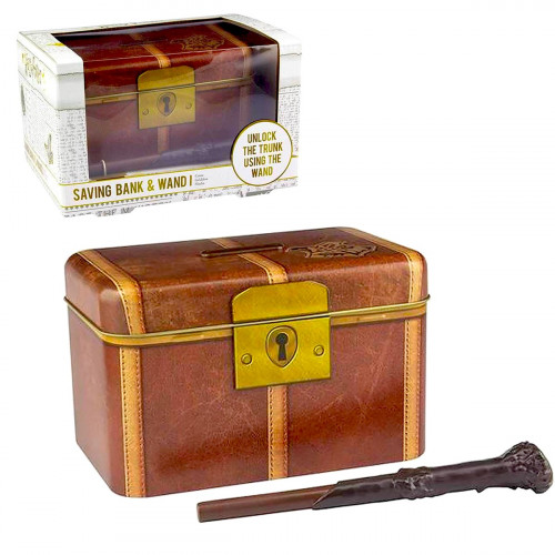 Tirelire magique coffre de Poudlard Harry Potter - 27,95 €