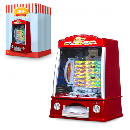 Jeu de foire pousseur de pièces