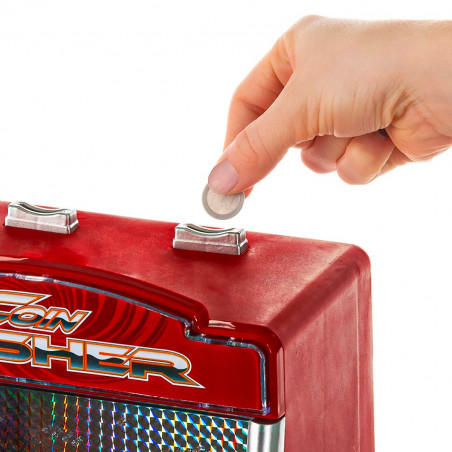 Jeu de foire pousseur de pièces