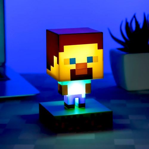 Lampe Minecraft Steve