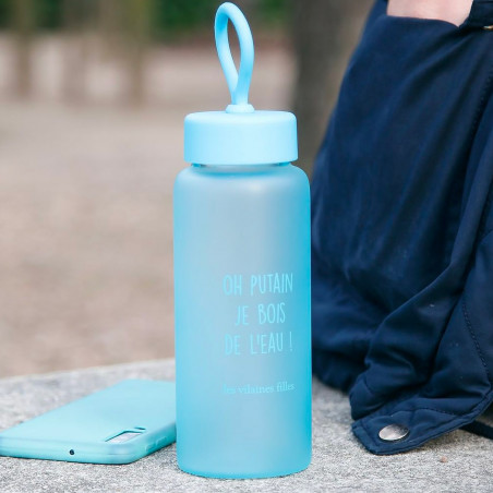 Gourde Oh putain je bois de l'eau