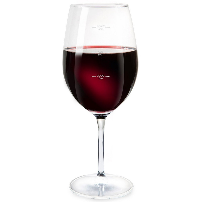 Verre à vin humeur du jour